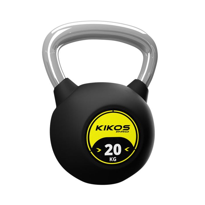 Kettlebell Rubber Kikos Pro 20kg - Kikos Fitness